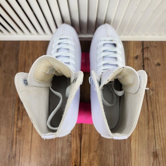 Chicago Skates CRS400 Classic Quad Rink Roller Skates Womens Sz 8 Premium White - Picture 7 of 10